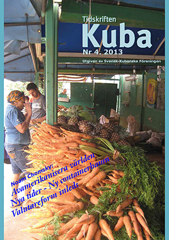 Tidskriften Kuba nr 4 2013 omslag